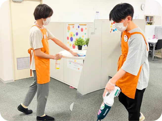 SAT（オフィス内の清掃）